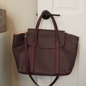 cuyana trapeze satchel